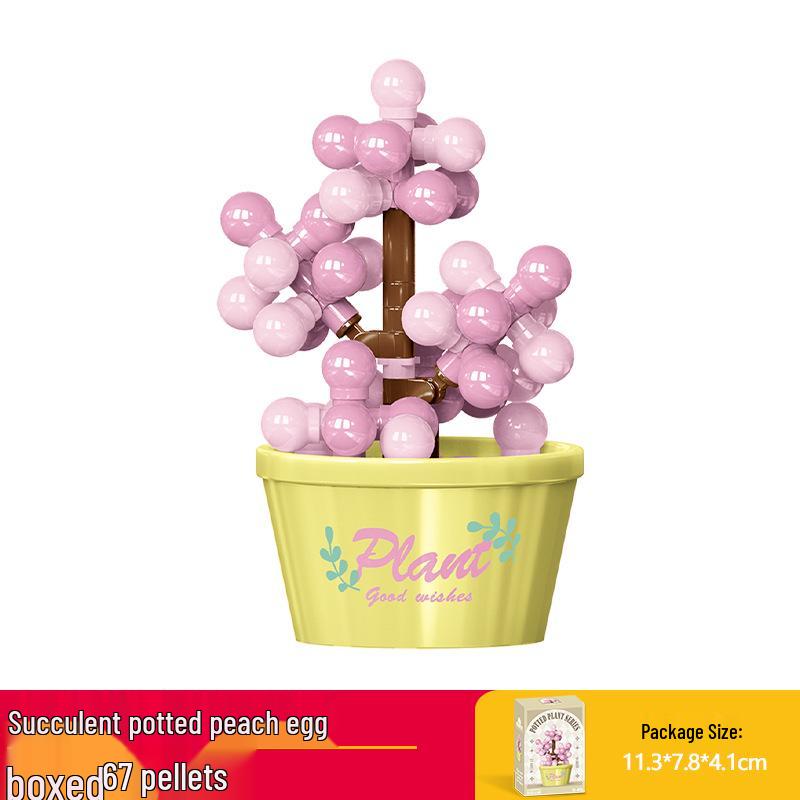 Lele Brothers Суккуленты Конструктор: Детская развивающая игрушка-пазл в горшке
Lele Brothers Суккуленты Конструктор: Детская развивающая игрушка-пазл в горшке