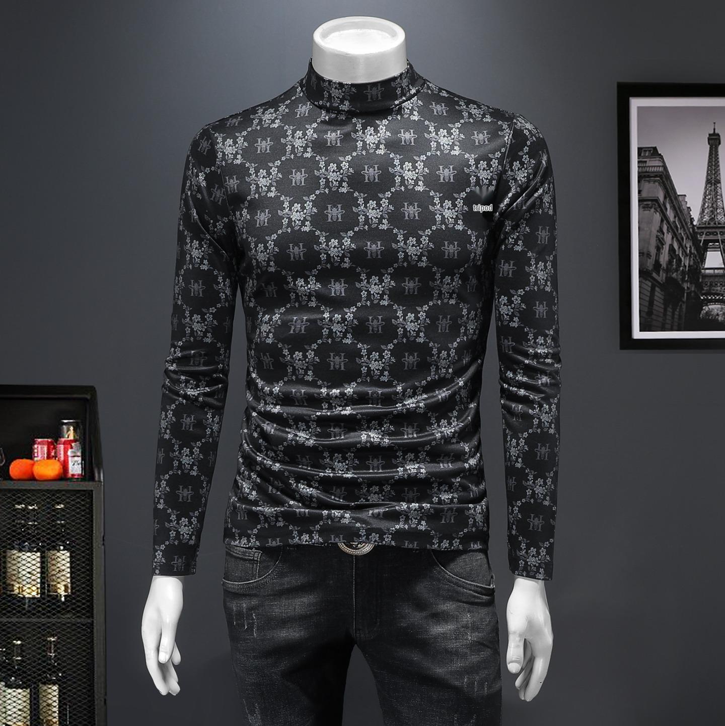 2025 Men s Trendy High Neck Casual Half Sleeve Shirt 2XL чорний
2025 Men s Trendy High Neck Casual Half Sleeve Shirt 2XL чорний