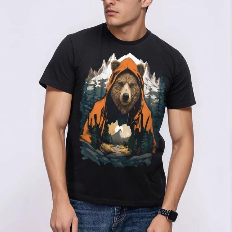 Men s Clothing 3D Bear Print Summer Man Clothes Leisure O-Neck Men s Short Sleeve T-Shirt Loose Men s Funny T-Shirts 6XL
Men s Clothing 3D Bear Print Summer Man Clothes Leisure O-Neck Men s Short Sleeve T-Shirt Loose Men s Funny T-Shirts 6XL