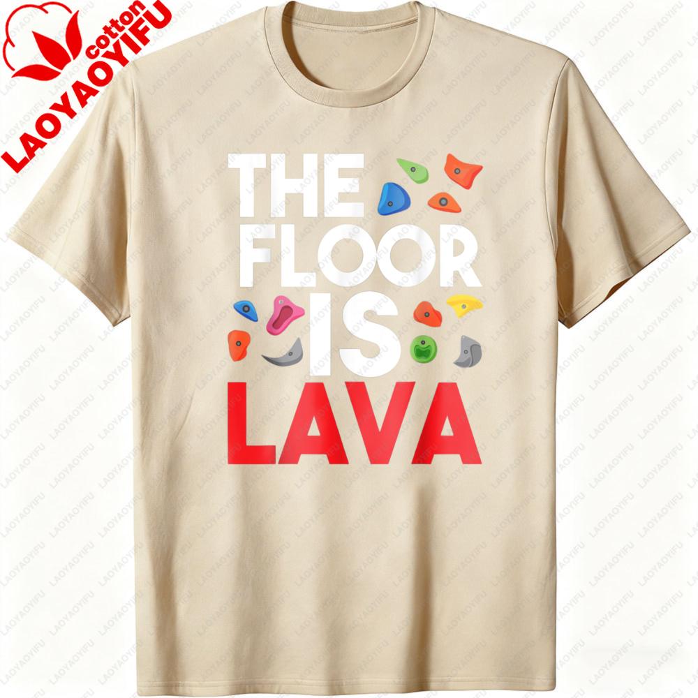 The Floor Is Lava Summer Casual Men TShirt Cotton Tops Short Sleeve Fashion Tee Unisex Top Interesting Letters T Shirt S
The Floor Is Lava Summer Casual Men TShirt Cotton Tops Short Sleeve Fashion Tee Unisex Top Interesting Letters T Shirt S