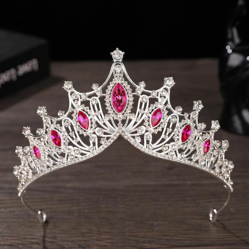 1 Piece European American Style Baroque Alloy Crown Headwear Fashionable Simple Luxurious Grand Party Accessory Size fits all рожевий червоний колір
1 Piece European American Style Baroque Alloy Crown Headwear Fashionable Simple Luxurious Grand Party Accessory Size fits all рожевий червоний колір