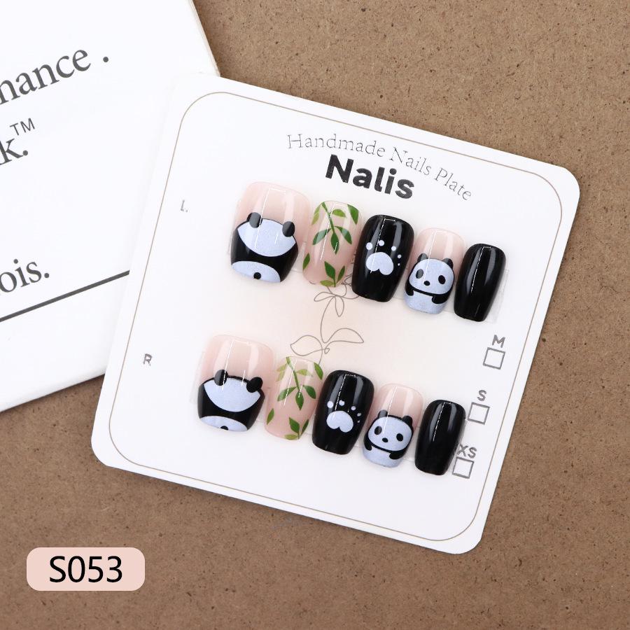New Panda Tuantuan National Style 10-Piece Nail Art Set – Cute, Fresh Dopamine Design Small
New Panda Tuantuan National Style 10-Piece Nail Art Set – Cute, Fresh Dopamine Design Small