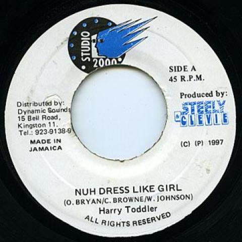 7inch Record HARRY TODDLER - Nuh Dress Like Girl none Studio 2000 1997 Jamaica Reggae, Ska & Dub
7inch Record HARRY TODDLER - Nuh Dress Like Girl none Studio 2000 1997 Jamaica Reggae, Ska & Dub