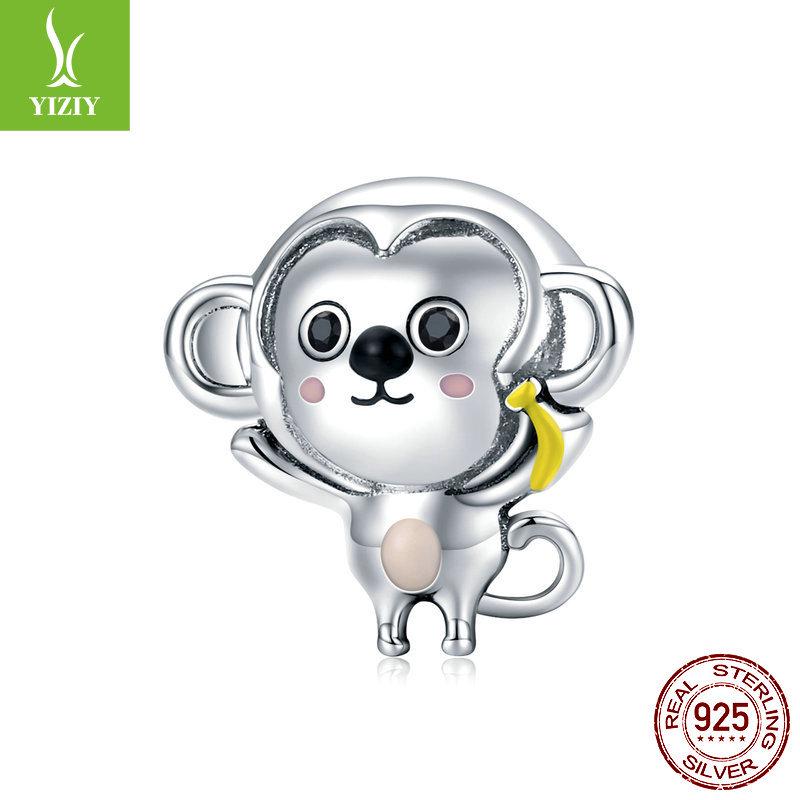 Yinziyun Original S925 Silver Playful Monkey Charm Beads for DIY Bracelets SCC1575 Silver
Yinziyun Original S925 Silver Playful Monkey Charm Beads for DIY Bracelets SCC1575 Silver