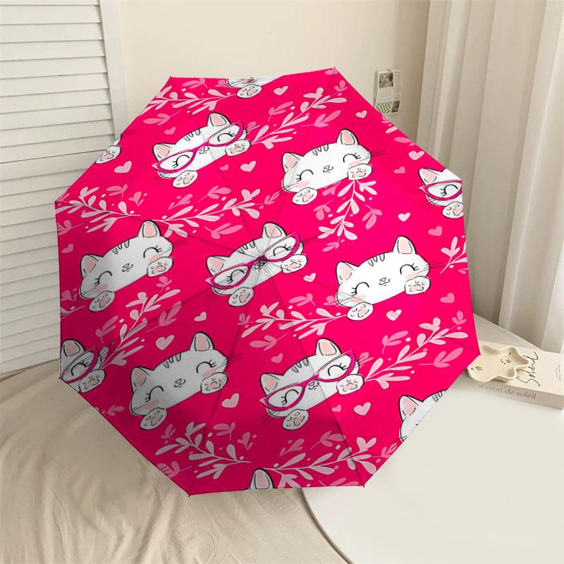 1PC cat pattern Umbrella-8-Rib Reinforced Portable Folding Travel Suitable for All Seasons Outdoor Daily Use-G331
1PC cat pattern Umbrella-8-Rib Reinforced Portable Folding Travel Suitable for All Seasons Outdoor Daily Use-G331