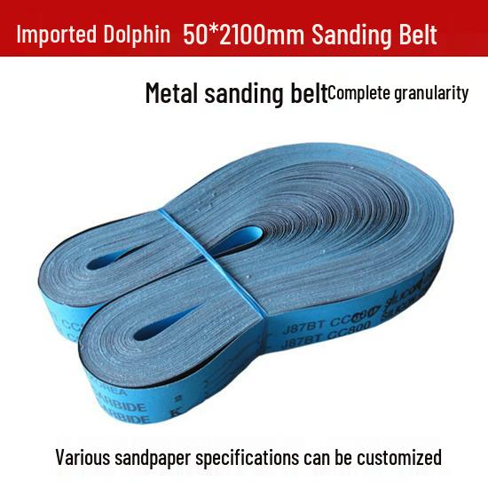 J87BT Dolphin Silicon Carbide Sanding Belt 50x2100mm, Metal Polishing and Grinding Contact Customer Service for Coarse Grit
J87BT Dolphin Silicon Carbide Sanding Belt 50x2100mm, Metal Polishing and Grinding Contact Customer Service for Coarse Grit