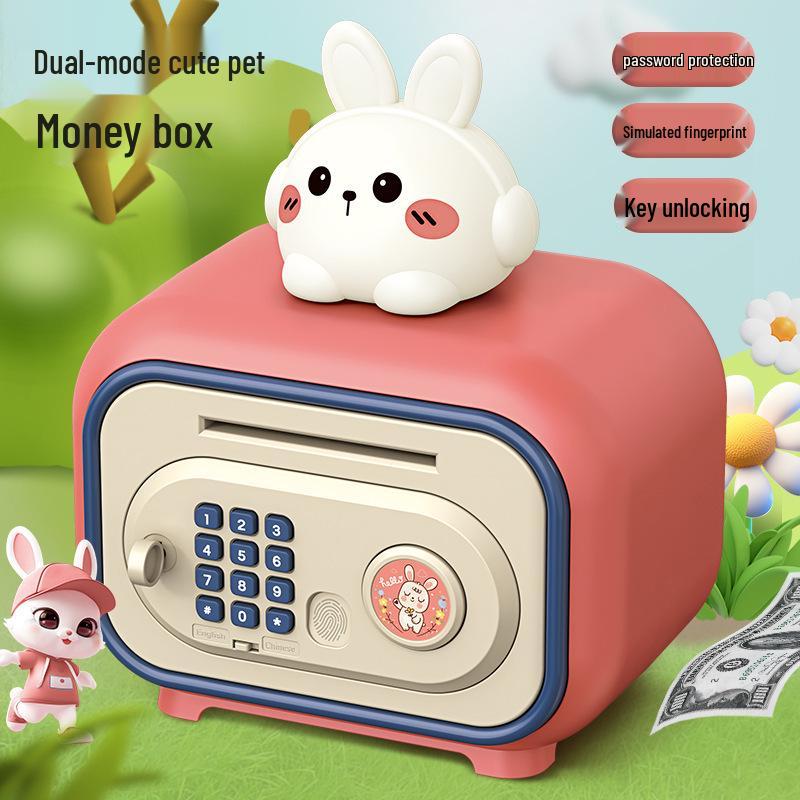 Large Capacity Cartoon Piggy Bank with Dual Mode Unlocking and Automatic Money Rolling Feature (2025 Model)
Large Capacity Cartoon Piggy Bank with Dual Mode Unlocking and Automatic Money Rolling Feature (2025 Model)