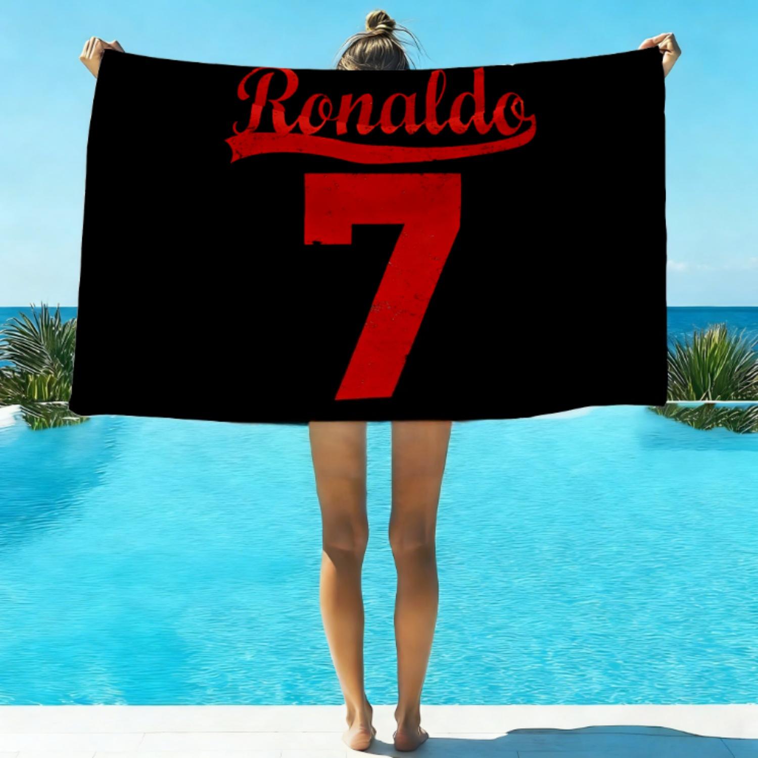 Ronaldo No 7 Fan Exclusive Sun Protection Quick Dry Beach Towel Soft Comfortable Skin Friendly Anti-Sand Multi-Size for Gift W30*H60(CM)
Ronaldo No 7 Fan Exclusive Sun Protection Quick Dry Beach Towel Soft Comfortable Skin Friendly Anti-Sand Multi-Size for Gift W30*H60(CM)