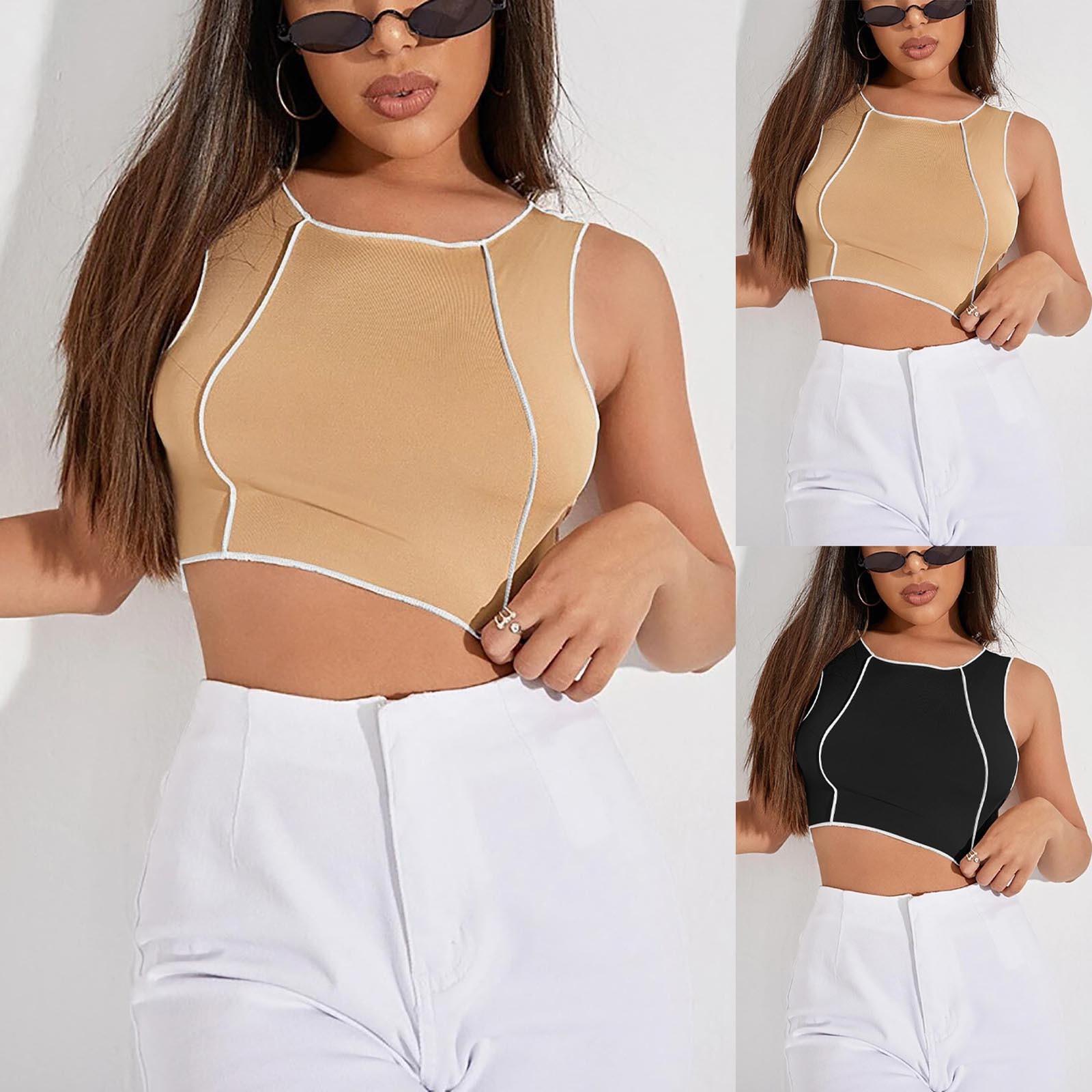 Женские леггинсы, жилет на подтяжках, сексуальный однотонный тонкий топ до середины живота 
Женские леггинсы, жилет на подтяжках, сексуальный однотонный тонкий топ до середины живота