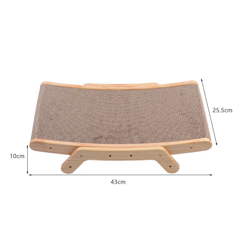 Когтеточка для кошек картонная с прочной деревянной рамой, скребки для котят, когтеточка, двусторонняя мебель для домашних животных для кошек
Когтеточка для кошек картонная с прочной деревянной рамой, скребки для котят, когтеточка, двусторонняя мебель для домашних животных для кошек