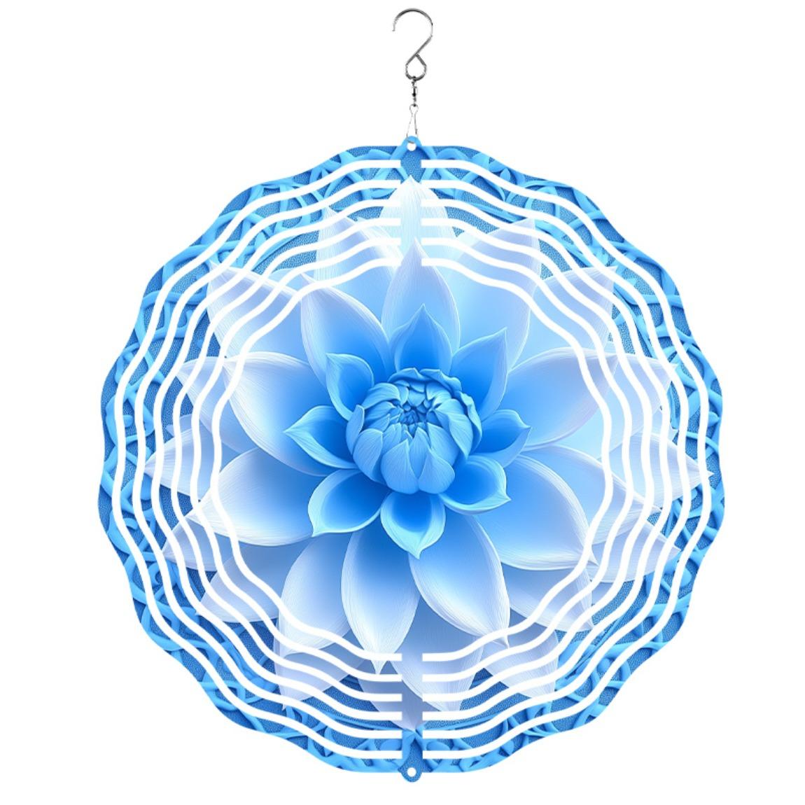 Blue Petal 3D Metal Wind Spinner - Handcrafted Indoor/Outdoor Decorative Sculpture, No Battery Required - Unique Thanksgiving & Christmas 01A
Blue Petal 3D Metal Wind Spinner - Handcrafted Indoor/Outdoor Decorative Sculpture, No Battery Required - Unique Thanksgiving & Christmas 01A