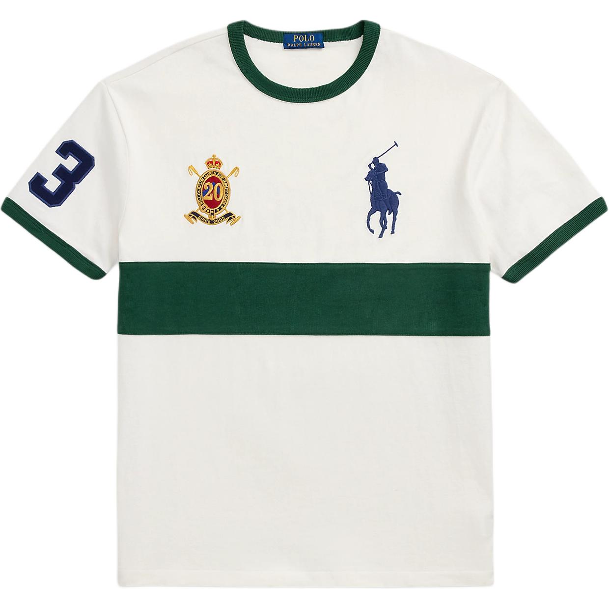 Polo Ralph Lauren Осень/Зима 2025 Классический крой с большим логотипом Пони Эмблема 20-летия Хлопковый джерси Круглый вырез Короткий рукав Футболка Мужские Футболки 710981768-002 XXL
Polo Ralph Lauren Осень/Зима 2025 Классический крой с большим логотипом Пони Эмблема 20-летия Хлопковый джерси Круглый вырез Короткий рукав Футболка Мужские Футболки 710981768-002 XXL