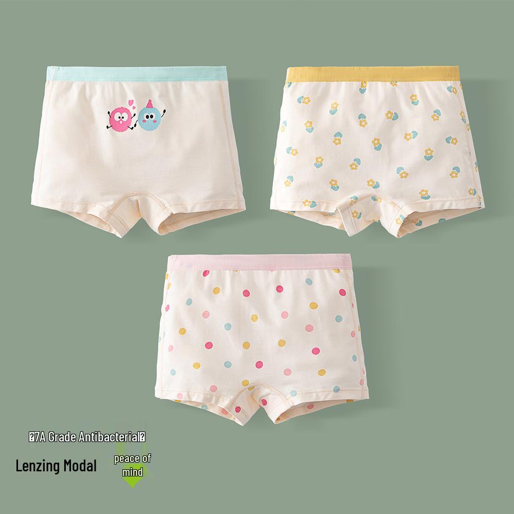 Kids Ice Silk Girls Antibacterial Boxer Briefs - No Wedgie Lenzing Modal Safety Underwear 140 cm
Kids Ice Silk Girls Antibacterial Boxer Briefs - No Wedgie Lenzing Modal Safety Underwear 140 cm