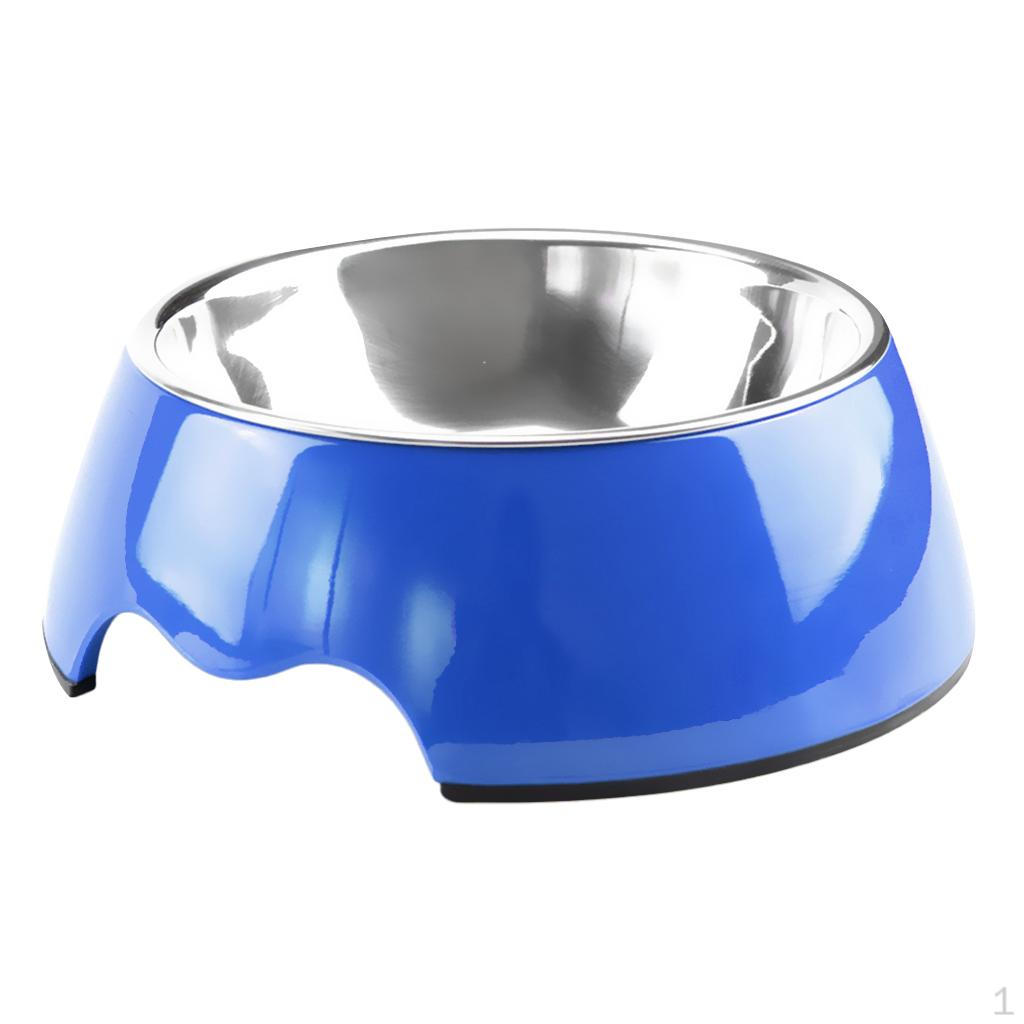 Feeding Bowl, Stainless Steel Container With Non-slip Rubber Base Small Pet Bowls Feeder Blue L
Feeding Bowl, Stainless Steel Container With Non-slip Rubber Base Small Pet Bowls Feeder Blue L