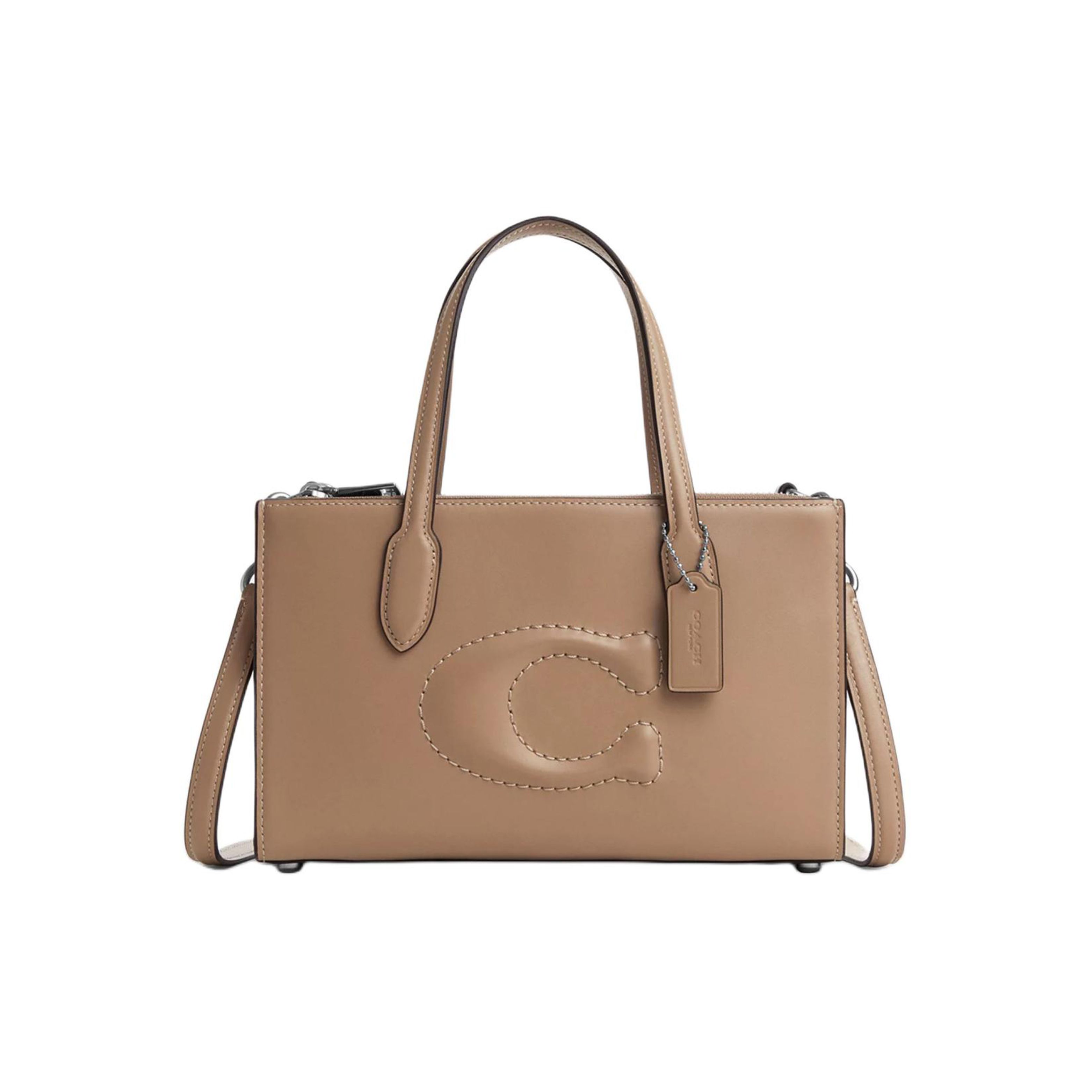 Coach Nina 25 Magnetic Snap Refined Calfskin Shoulder Crossbody Tote Bag Medium Women handbags Silver Gray Brown CR097-SVTP Gift Box Sets (Basic Set+Black Box)
Coach Nina 25 Magnetic Snap Refined Calfskin Shoulder Crossbody Tote Bag Medium Women handbags Silver Gray Brown CR097-SVTP Gift Box Sets (Basic Set+Black Box)