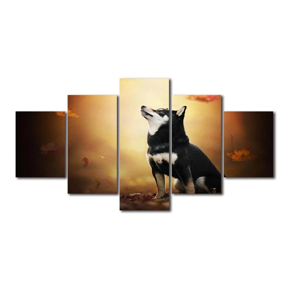 Animal Picture Modular 5 Pcs Husky Dog Canvas Painting No Frame HD Print Poster Modern for Living Room Home Decoration Wall Art 20x35 20x45 20x55cm
Animal Picture Modular 5 Pcs Husky Dog Canvas Painting No Frame HD Print Poster Modern for Living Room Home Decoration Wall Art 20x35 20x45 20x55cm