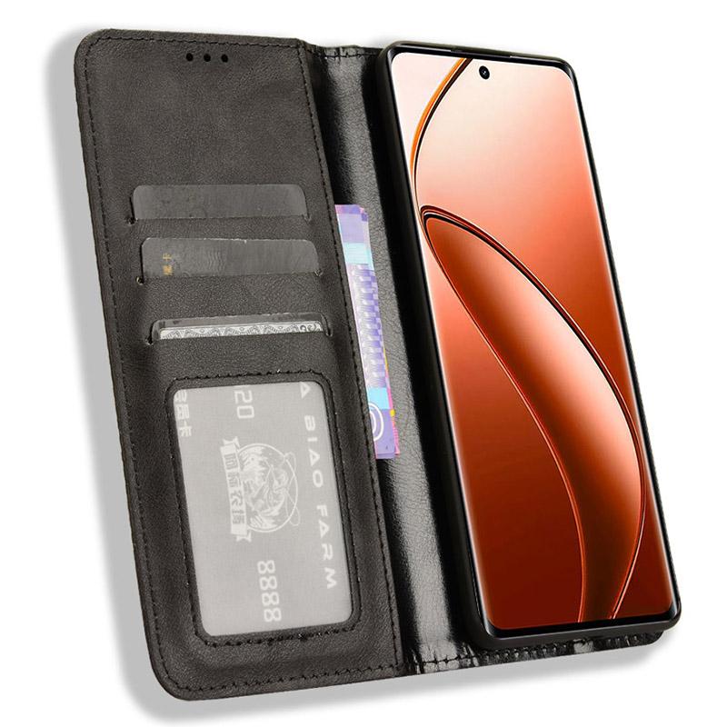 For Realme 12 4G/12+ 5G/Narzo 70 Pro 5G/Narzo 70 5G/P1 5G/13 4G Wallet Case Viewing Stand Leather Retro Texture Phone Cover Black
For Realme 12 4G/12+ 5G/Narzo 70 Pro 5G/Narzo 70 5G/P1 5G/13 4G Wallet Case Viewing Stand Leather Retro Texture Phone Cover Black