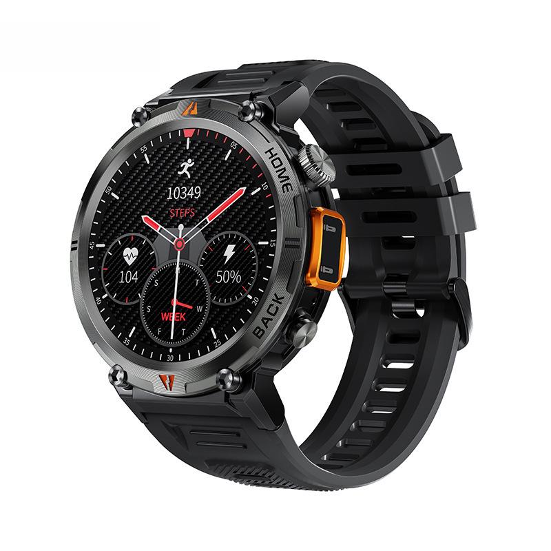 KE3 Bluetooth Smartwatch with LED Flashlight, 1.45-Inch Screen, Heart Rate Monitor, Blood Oxygen, Sleep Tracking, Sports Mode, 3ATM Water Resistance.
KE3 Bluetooth Smartwatch with LED Flashlight, 1.45-Inch Screen, Heart Rate Monitor, Blood Oxygen, Sleep Tracking, Sports Mode, 3ATM Water Resistance.