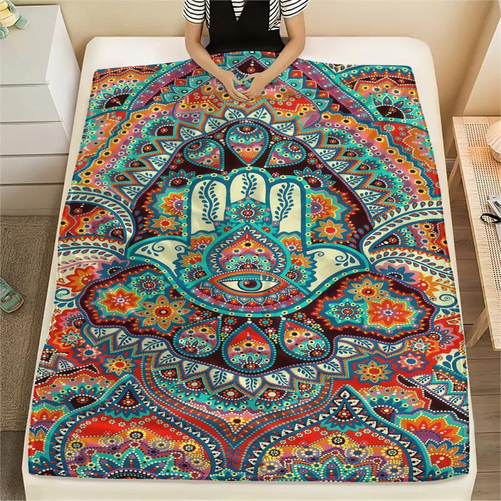 1PC Nazar Boncuğu Print Flannel Blanket, High quality All Seasons, Home Decor, Warmth and Comfort, Perfect for Christmas Gifts 80cm x 120cm
1PC Nazar Boncuğu Print Flannel Blanket, High quality All Seasons, Home Decor, Warmth and Comfort, Perfect for Christmas Gifts 80cm x 120cm