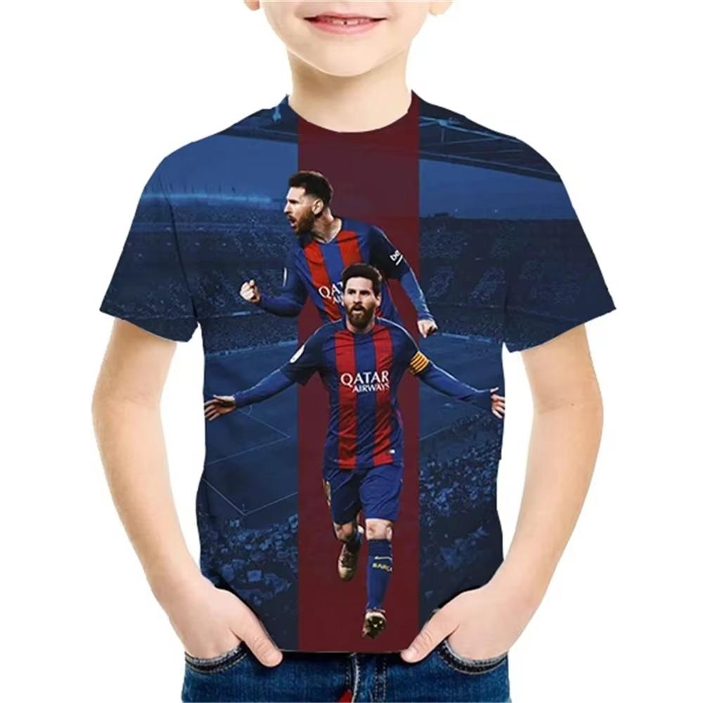 2025 Summer New Fashionable Children s 3D Printed T-shirt Popular Football Star Messi Cool Boys and Girls Casual Short Sleeves 150cm
2025 Summer New Fashionable Children s 3D Printed T-shirt Popular Football Star Messi Cool Boys and Girls Casual Short Sleeves 150cm
