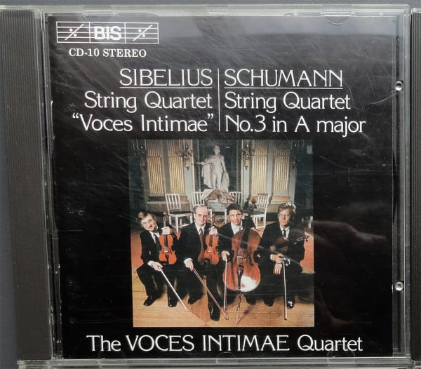CD VOCES INTIMAE QUARTET, JEAN SIBELIU - String Quartet Voces Intimae / St BISCD10 BIS 1988 Europe Classical Used
CD VOCES INTIMAE QUARTET, JEAN SIBELIU - String Quartet Voces Intimae / St BISCD10 BIS 1988 Europe Classical Used