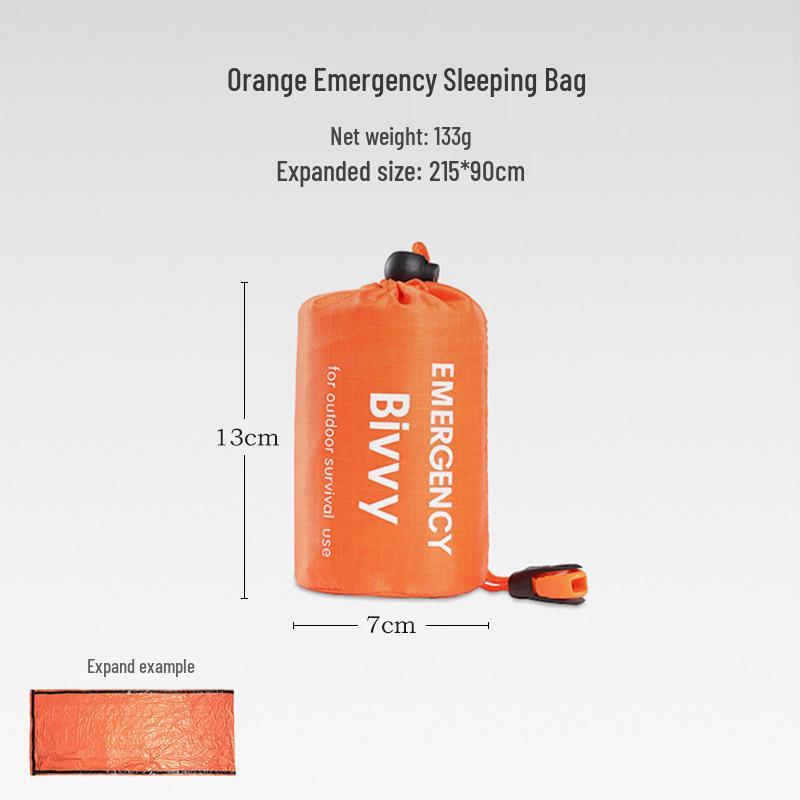 PE Aluminum Film Emergency Sleeping Bag: Cold-Proof, Warm, Includes Storage Bag for Disaster Relief
PE Aluminum Film Emergency Sleeping Bag: Cold-Proof, Warm, Includes Storage Bag for Disaster Relief