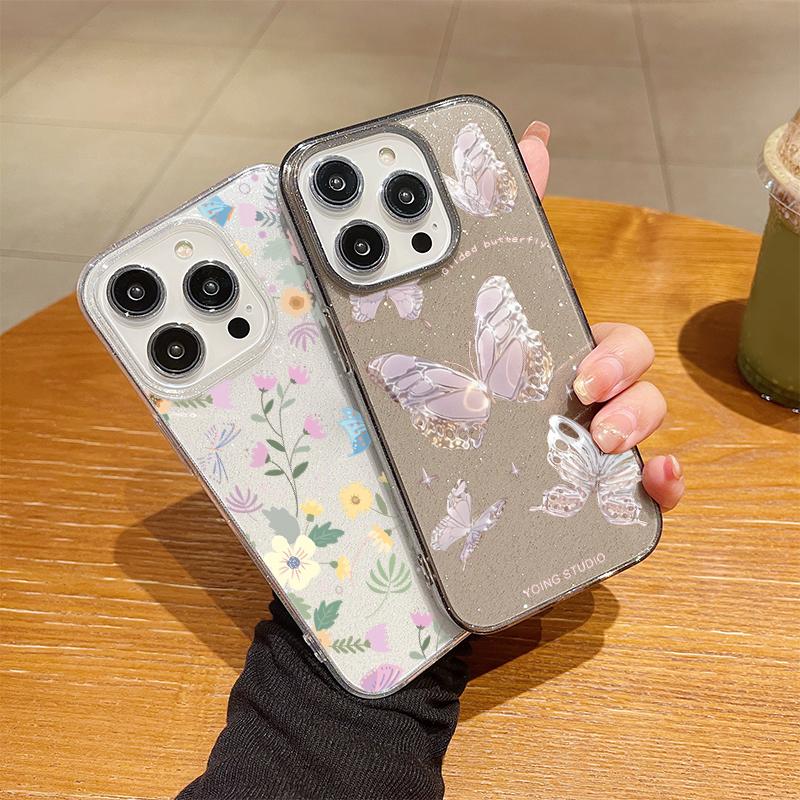 Блестящий силиконовый чехол для телефона с цветами для Iphone 15 14 13 12 Pro Max 11 противоударный прозрачный тонкий мягкий чехол для телефона
Блестящий силиконовый чехол для телефона с цветами для Iphone 15 14 13 12 Pro Max 11 противоударный прозрачный тонкий мягкий чехол для телефона