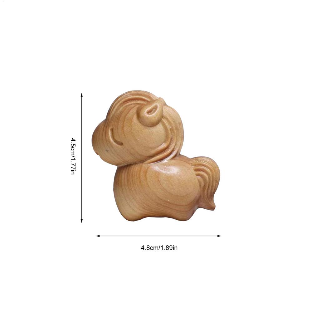 Carved Wooden Horse Figurines 2026 Year of the Horse Mascot Statue Decorations Small Animal Desktop Ornament for Home Bedside
Carved Wooden Horse Figurines 2026 Year of the Horse Mascot Statue Decorations Small Animal Desktop Ornament for Home Bedside