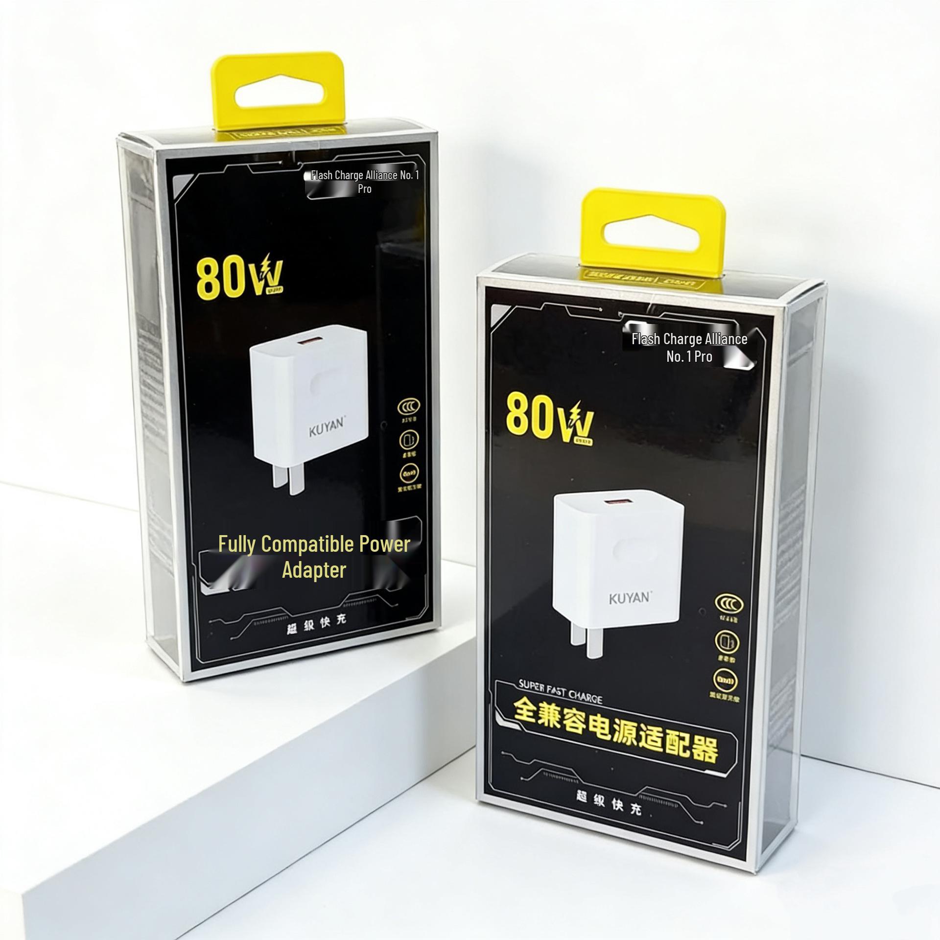Cool Flame 80W GaN Super Fast Charger Compatible with OPPO, Huawei Honor Flash Charge, and All Phones
Cool Flame 80W GaN Super Fast Charger Compatible with OPPO, Huawei Honor Flash Charge, and All Phones