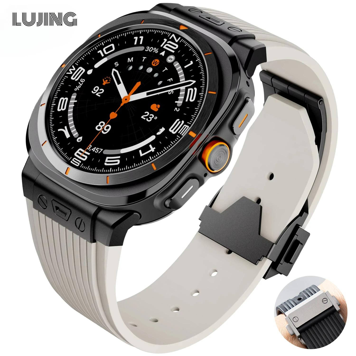 Резиновый спортивный ремешок для Samsung Galaxy Watch Ultra 7 47 мм, мужской ремешок из нержавеющей стали для Samsung Galaxy Watch 7 Ultra Galaxy Watch Ultra Silver чёрный
Резиновый спортивный ремешок для Samsung Galaxy Watch Ultra 7 47 мм, мужской ремешок из нержавеющей стали для Samsung Galaxy Watch 7 Ultra Galaxy Watch Ultra Silver чёрный