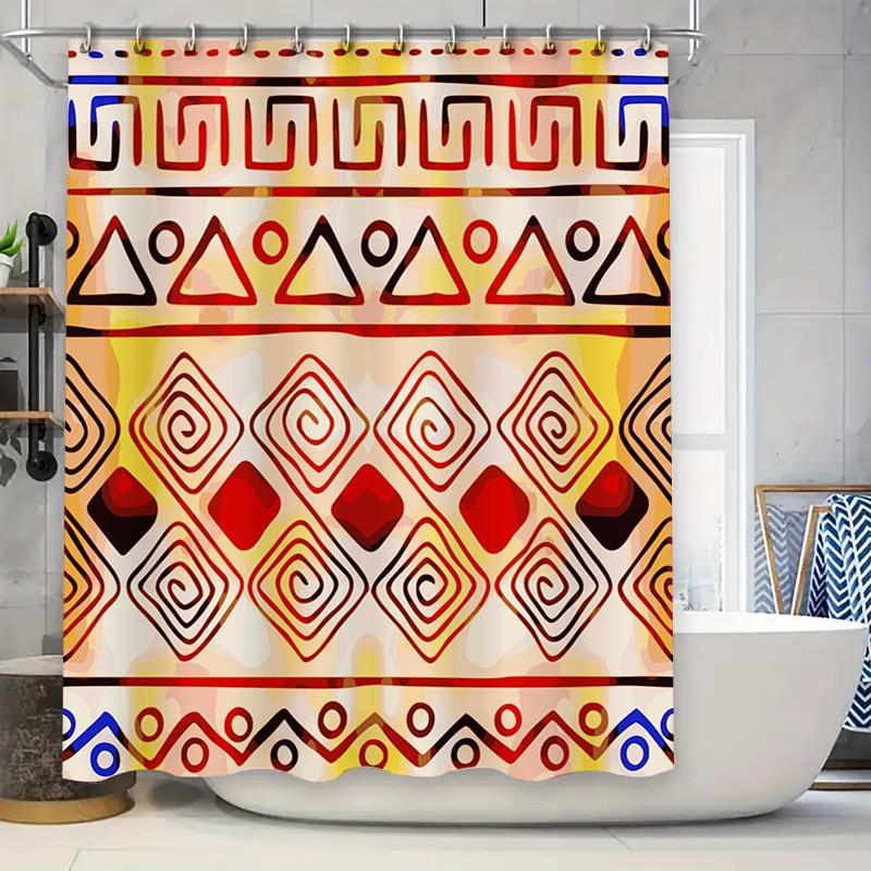 Modern Geometric Shower Curtain with Multicolor Design Fashionable Bathroom Decoration for Home Decor 90x180cm
Modern Geometric Shower Curtain with Multicolor Design Fashionable Bathroom Decoration for Home Decor 90x180cm