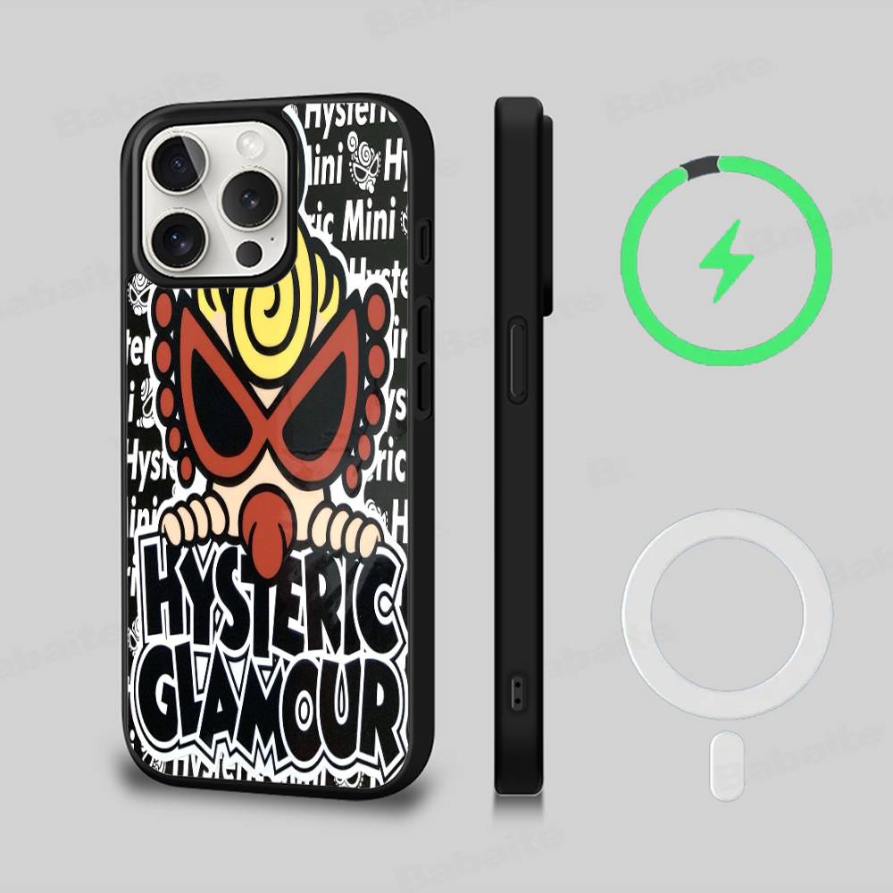 Japan Fashion H-Hysteric M-Mini Magnetic Wireless Phone Case For iPhone 17 16 15 14 Plus 13 12 11 Pro Max iPhone 17pro max
Japan Fashion H-Hysteric M-Mini Magnetic Wireless Phone Case For iPhone 17 16 15 14 Plus 13 12 11 Pro Max iPhone 17pro max