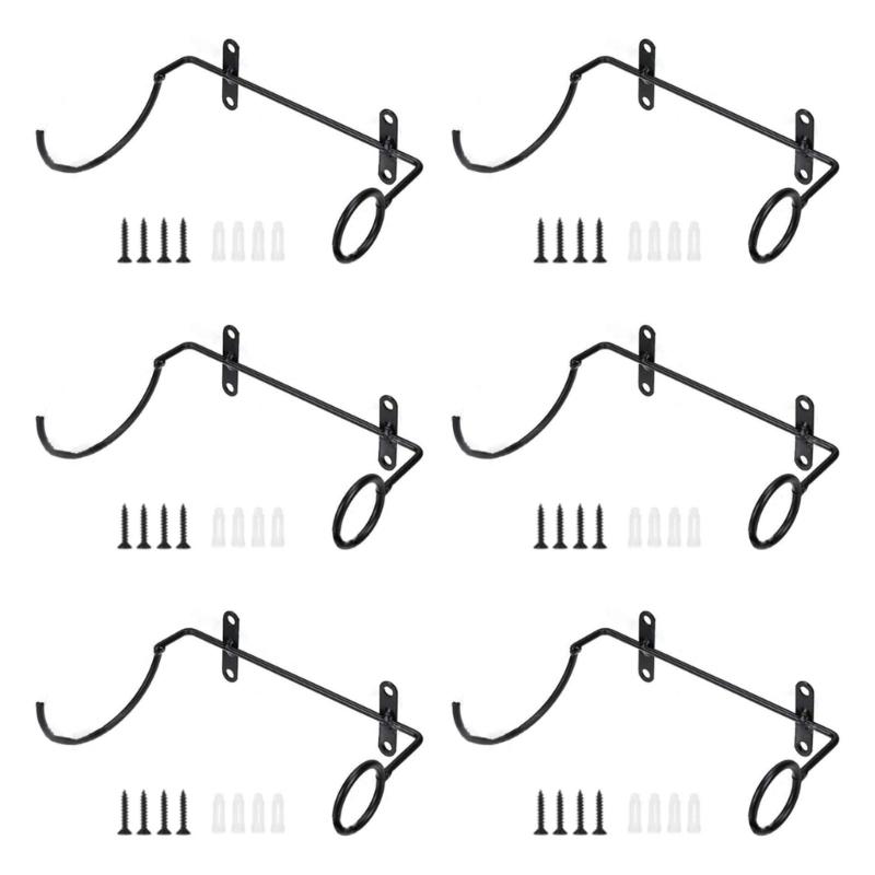 6pcs Iron Wine Bottle Rack Wall Mounted Wine Display Holder for Kitchen Bar Home Decoration Single Champagne Storage
6pcs Iron Wine Bottle Rack Wall Mounted Wine Display Holder for Kitchen Bar Home Decoration Single Champagne Storage