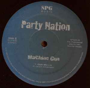 LP Record PARTY NATION Machine Gun SPGVL15 SPG Music Produ 1995 Canada Dance Electronica Used
LP Record PARTY NATION Machine Gun SPGVL15 SPG Music Produ 1995 Canada Dance Electronica Used