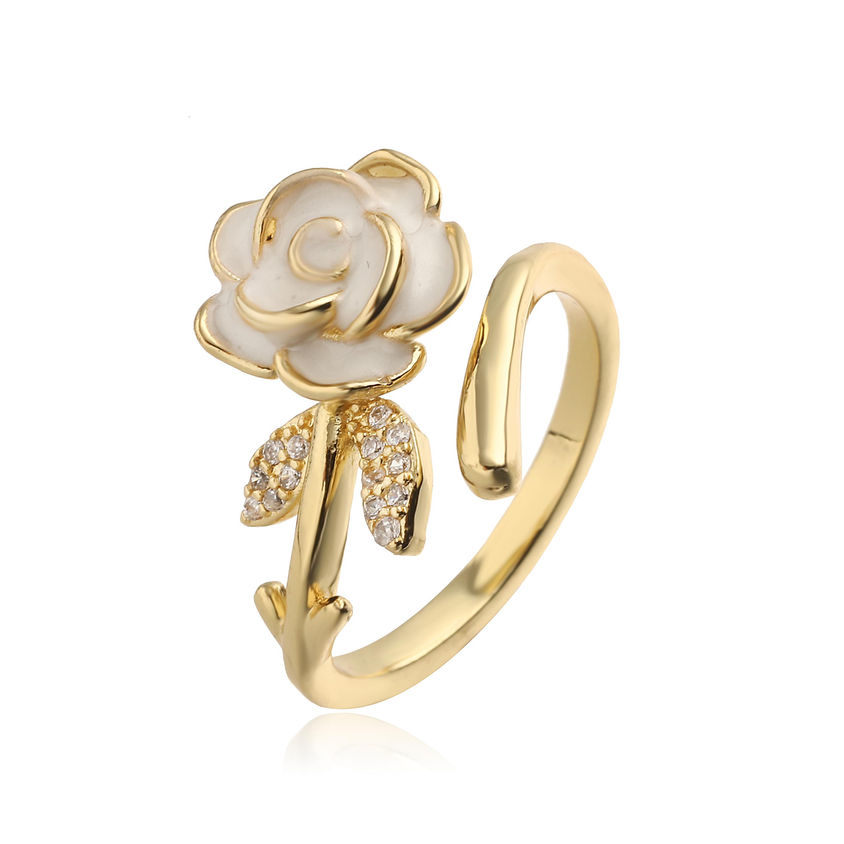 HECHENG,Fashion Enamel Red Rose Leaf Openings Adjustable Women s Wedding Rings Korean Elegant Temperament Jewellery 1 Piece resizable
HECHENG,Fashion Enamel Red Rose Leaf Openings Adjustable Women s Wedding Rings Korean Elegant Temperament Jewellery 1 Piece resizable