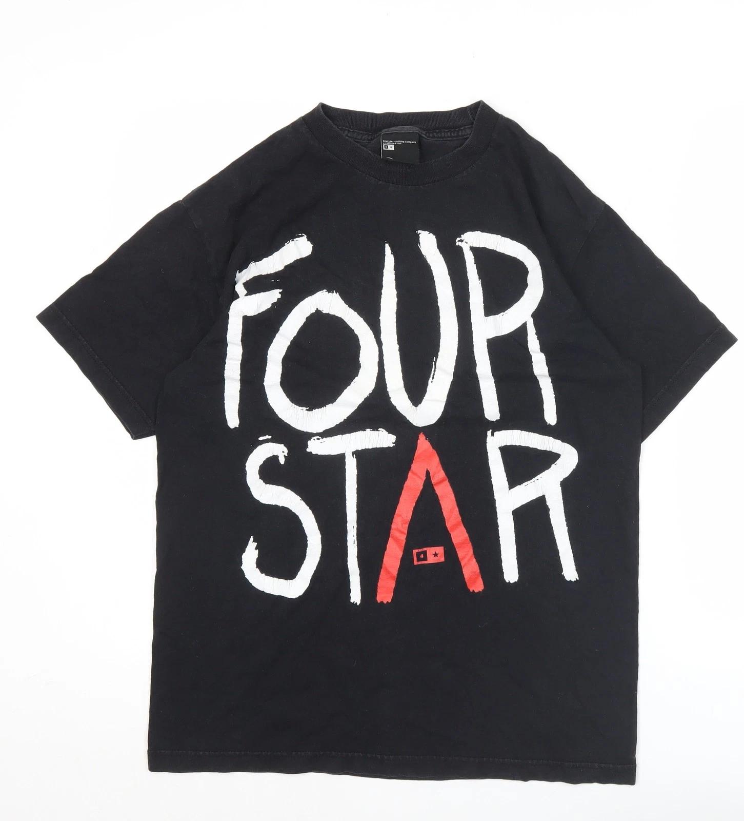 Fourstar Men s Black Medium Graphic Print Skateboarding T-Shirt XL
Fourstar Men s Black Medium Graphic Print Skateboarding T-Shirt XL