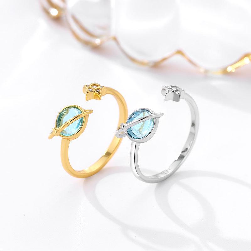 S925 Sterling Silver Planet Star Moon Ring: Open Design Topaz Women s Jewelry Adjustable Open платиновый
S925 Sterling Silver Planet Star Moon Ring: Open Design Topaz Women s Jewelry Adjustable Open платиновый