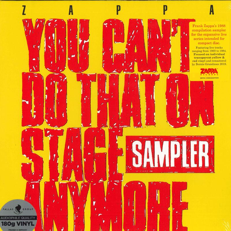 LP Record FRANK ZAPPA - You Can t Do That On Stage Anymore ZR1742 Zappa Records 2020 US Rock
LP Record FRANK ZAPPA - You Can t Do That On Stage Anymore ZR1742 Zappa Records 2020 US Rock