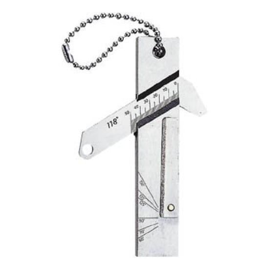 TRUSCO Drill Point Gauge TG-DP118
TRUSCO Drill Point Gauge TG-DP118