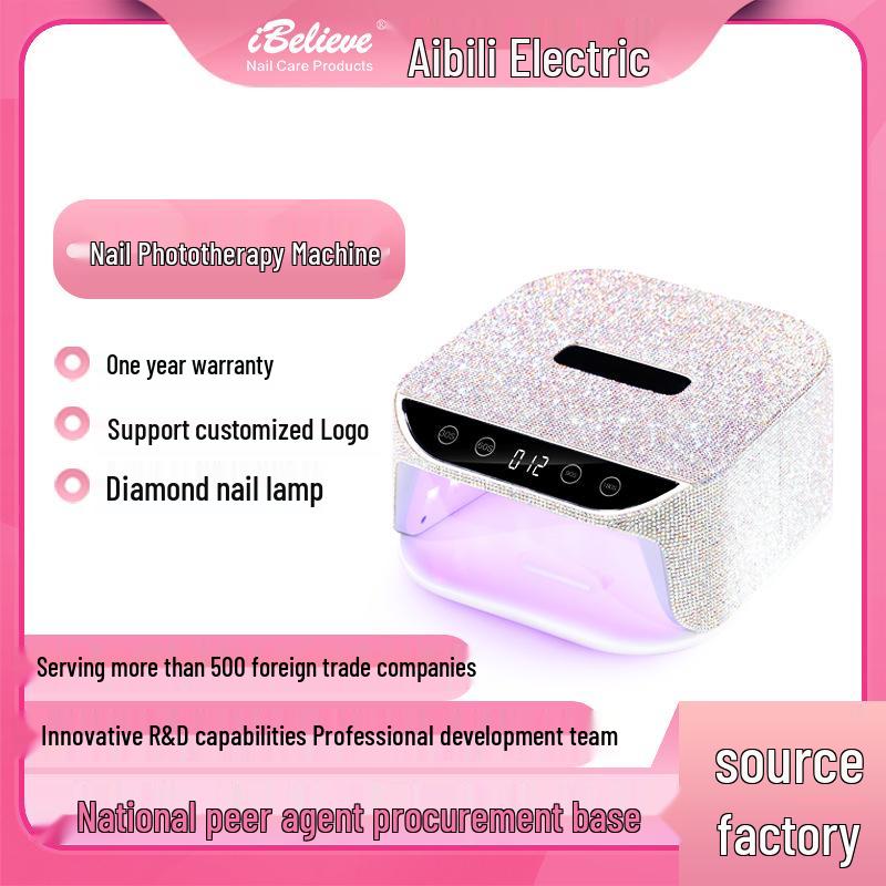 High Power Quick-Dry Nail Art Kit: Rhinestone Nail Lamp & Gel Polish for Professional Salon Use
High Power Quick-Dry Nail Art Kit: Rhinestone Nail Lamp & Gel Polish for Professional Salon Use