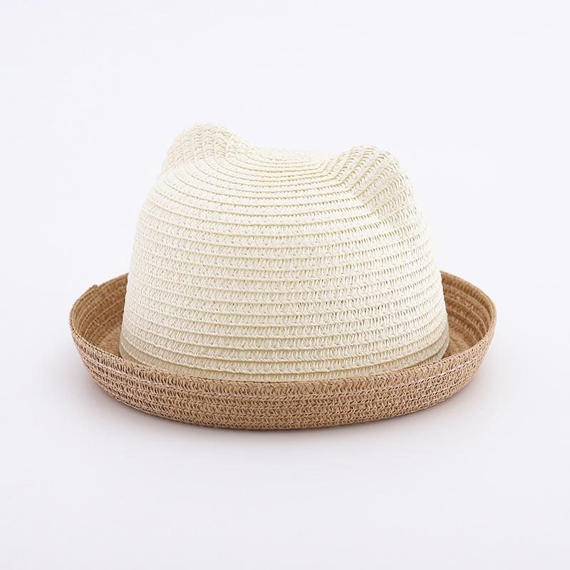 Kids Cartoon Straw Hat 48-50cm 1-3Y Summer Children Sun Hat Cat Ear Design Wide Brim Beach Cap Baby Boy Girl Play UV Protection 48-50cm хакі
Kids Cartoon Straw Hat 48-50cm 1-3Y Summer Children Sun Hat Cat Ear Design Wide Brim Beach Cap Baby Boy Girl Play UV Protection 48-50cm хакі