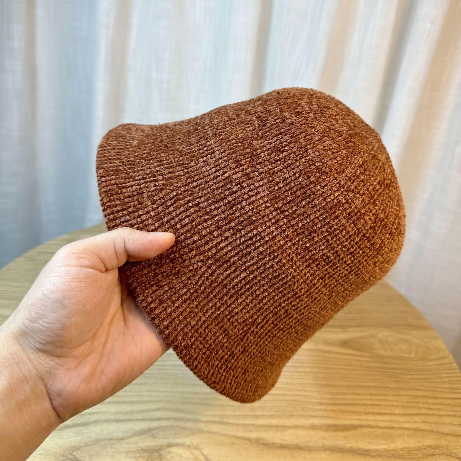 Вельветовая шляпа-рыбак для женщин Новая универсальная японская шляпа-ведро, делающая лицо маленьким, без макияжа, закрывающая шляпа-панама Adjustable