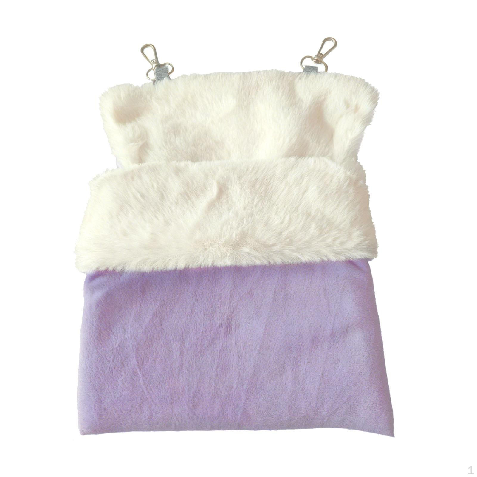 Flying Sugar Hammock Hanging Sleeping Bag Warm Bed Soft Fleece Nest for Small Pets Suitable Home фіолетовий
Flying Sugar Hammock Hanging Sleeping Bag Warm Bed Soft Fleece Nest for Small Pets Suitable Home фіолетовий