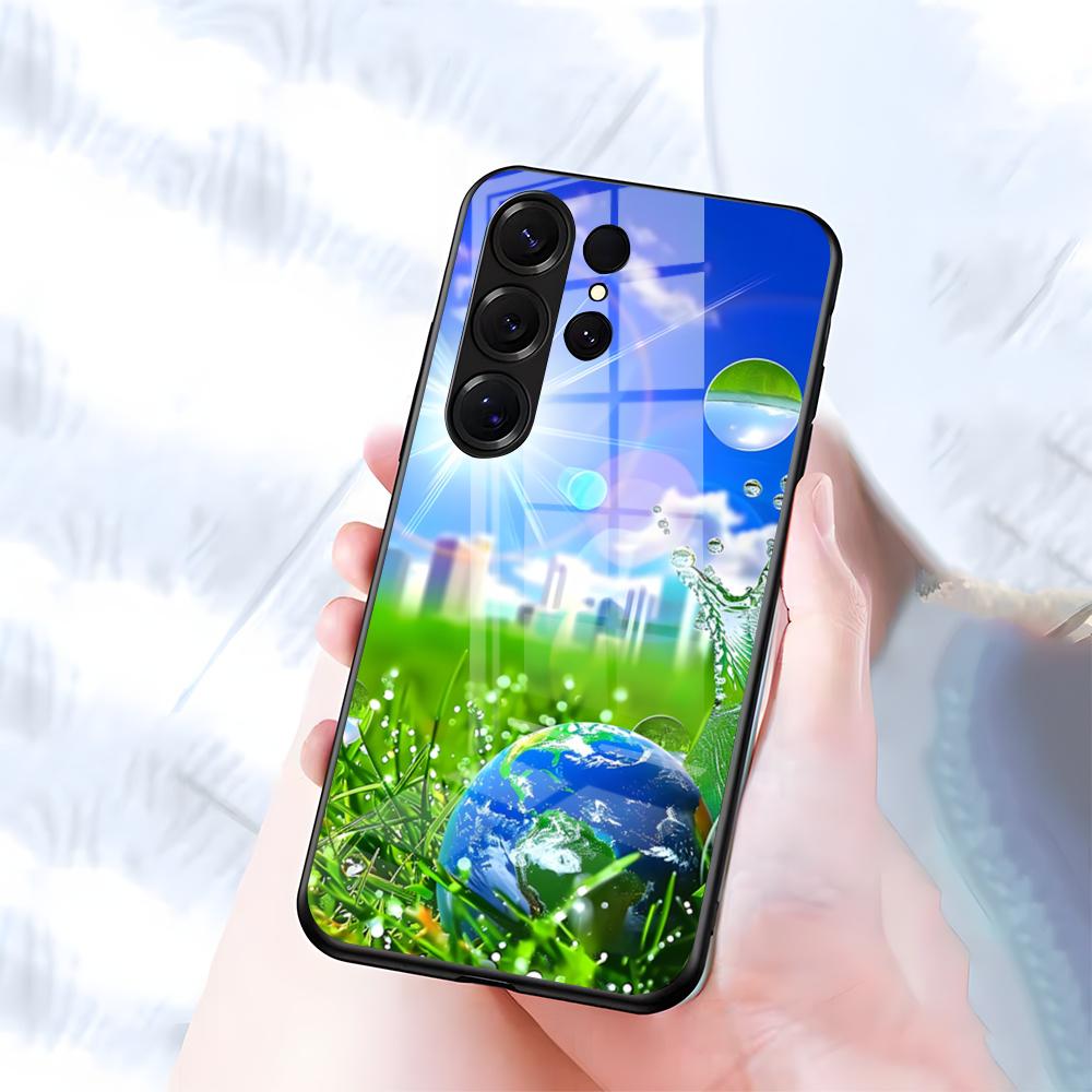 Frutiger Aero Blue Style Phone Case For Samsung S26 S25 S24 FE S23 S22 S21 Plus S20 Ultra Note20Ultra Black Glass Cover Galaxy S24 Ultra
Frutiger Aero Blue Style Phone Case For Samsung S26 S25 S24 FE S23 S22 S21 Plus S20 Ultra Note20Ultra Black Glass Cover Galaxy S24 Ultra