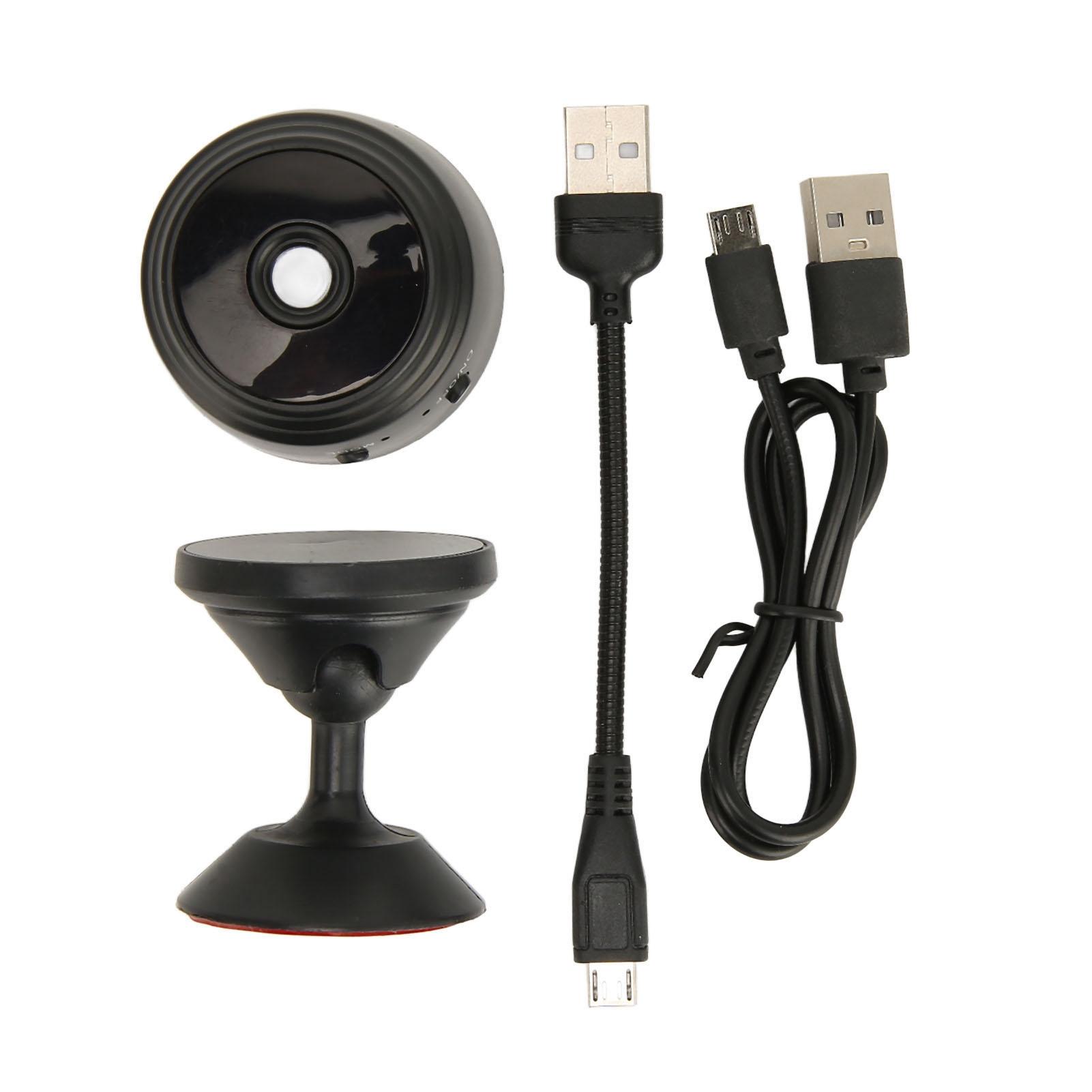 Mini WiFi Camera 1080P Night Vision 150 Degree Viewing Angle Wireless Camera for Home Outdoor
Mini WiFi Camera 1080P Night Vision 150 Degree Viewing Angle Wireless Camera for Home Outdoor