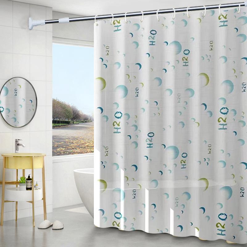 PEVA Waterproof Shower Curtain with Hooks Thick Anti-mold Bathing Curtain Bathroom Partition Curtain (as the picture,80 X 180cm)
PEVA Waterproof Shower Curtain with Hooks Thick Anti-mold Bathing Curtain Bathroom Partition Curtain (as the picture,80 X 180cm)