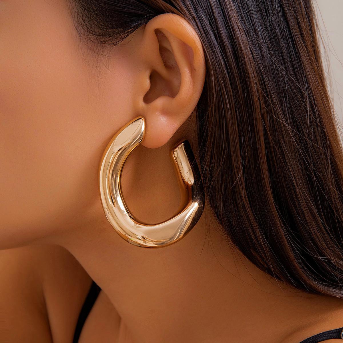 DIEZI Steampunk Vintage Geometric Metal Stud Earrings Women Girls Punk Fashion Irregular Piercing Earring Jewelry Accessories
DIEZI Steampunk Vintage Geometric Metal Stud Earrings Women Girls Punk Fashion Irregular Piercing Earring Jewelry Accessories