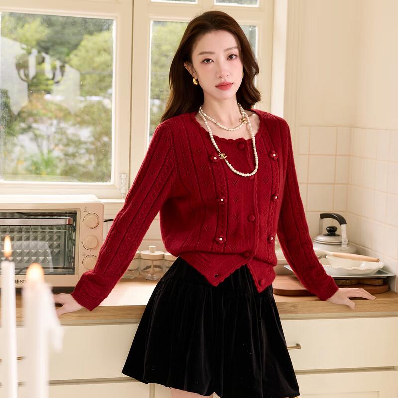 Sancai Вязаный кардиган большого размера с кружевной отделкой и круглым вырезом L 165/92B
Sancai Вязаный кардиган большого размера с кружевной отделкой и круглым вырезом L 165/92B