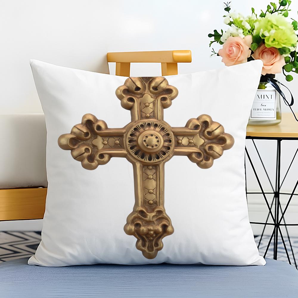 BBaroque Gold Cross Cushion Cover Washable Linen Pillowcase Soft for Sofa Bed Cozy Home Room Decor 30x30cm
BBaroque Gold Cross Cushion Cover Washable Linen Pillowcase Soft for Sofa Bed Cozy Home Room Decor 30x30cm