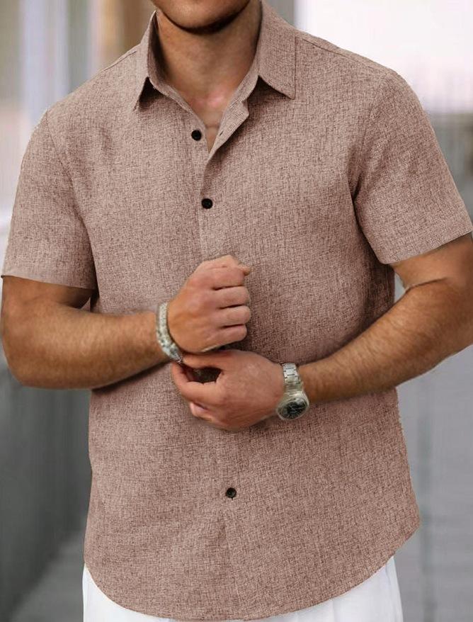 Men s Casual Short Sleeve Shirt, Lightweight Linen Blend, Button Front, Multiple Colors XXXL верблюд
Men s Casual Short Sleeve Shirt, Lightweight Linen Blend, Button Front, Multiple Colors XXXL верблюд